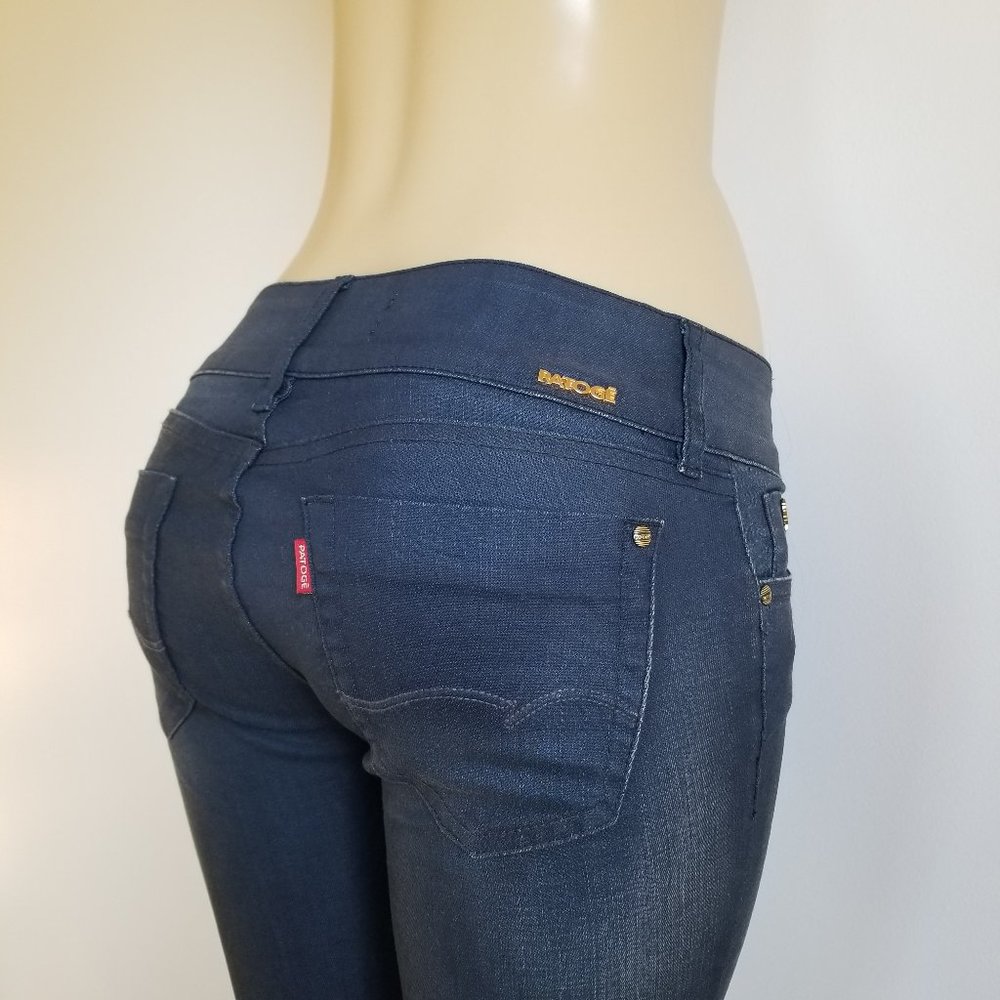 Patoge Coated Jeans